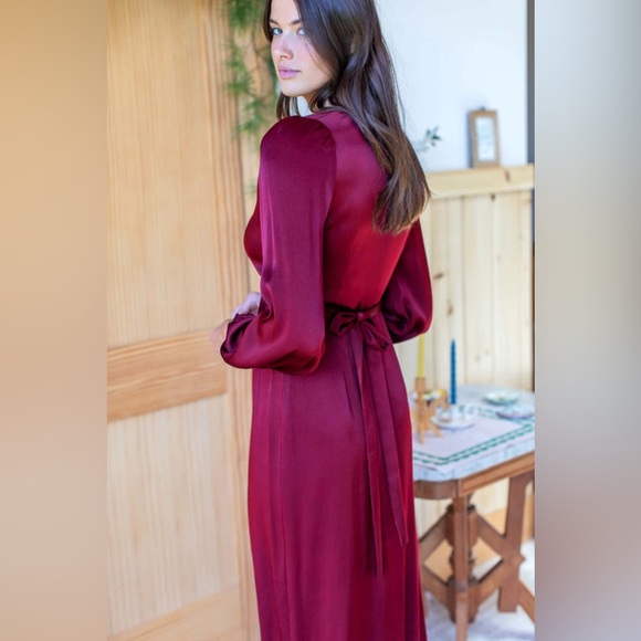 NWT EMERSON FRY Bishop Sleeve Dress - Picture 6 of 16